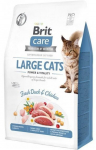 Kuiv kassitoit Brit Care Large Cats Power & Vitality, kanaliha/pardiliha, 7 kg