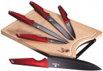 K&ouml;&ouml;ginugade komplekt Berlinger Haus Metallic Line Burgundy Edition BH-2704, 5 tk