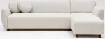 Nurgadiivan Hanah Home Eddy 560ARE1197, valge v., parem, 273 x 93 cm x 86 cm