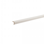 Viimistlusnurk Neutral Ash White 9008, valge/liivakarva pruun, 2600 mm x 22 mm