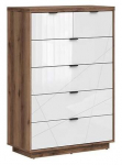 Kummut Forn, tamm v./valge v., 103.5 cm x 90 cm x 42.5 cm