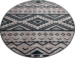 Vannitoa p&otilde;randamatt Foutastic Tent 359CHL4790, mitmev&auml;rviline, 80 cm x 80 cm, &Oslash; 80 cm