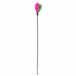 M&auml;nguasi kassidele pulga otsas Flamingo Featherstick, mitmev&auml;rviline, 50 cm