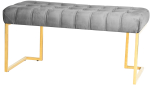 Esiku pink Kayoom Rare 200, kuldne v./hall v., 100 cm x 47 cm x 48 cm