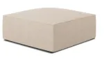 Tumba Micadoni Home Ruby Structured, kreemjasvalge, 93 cm x 93 cm x 40 cm
