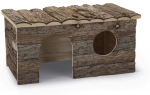 Maja n&auml;rilistele Beeztees Forest Royal Log Cabin, 40 cm x 23 cm x 20 cm, pruun v.