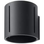 Valgusti seinale Sollux Inez SL.0353, G9, 1 x 40 W, must v.