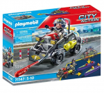 Konstruktor Playmobil City Action Taktikaline Politsei Maastiku ATV 71147