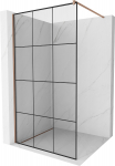 Du&scaron;isein Mexen Kioto Walk-In, 120 cm x 200 cm, must/roosa kuld