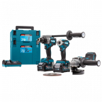 Juhtmevaba t&ouml;&ouml;riistakomplekt koos akuga Makita DK0125G301 XGT, 40 V, 4 Ah, 3 tk