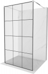 Du&scaron;isein Mexen Kioto Walk-In, 110 cm x 200 cm, must/kroom