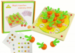 M&auml;ng kujundite ja m&auml;luga Multifunction Memory Chess, 2 cm, kollane/oranž, 13 tk