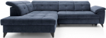 Nurgadiivan Inferne Relax 40, s&uuml;gavsinine v., vasak, 297 x 210 cm x 107 cm