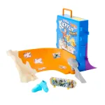 N&auml;purula ja kaldtee pargikomplekt Mattel Hot Wheels Tony Hawk rulapark, mitmev&auml;rviline