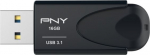 USB m&auml;lupulk PNY Attach&eacute; 4 FD16GATT431KK-EF, must v., 16 GB