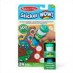 Kleebis, komplekt, dinosaurus Melissa & Doug Sticker WOW!, mitmev&auml;rviline
