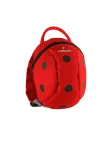 Laste seljakott LittleLife Toddler Backpack Ladybird, must v./punane v., 12 cm x 23 cm x 18 cm