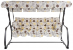 Aiakiik Patio Parma, pruun v./valge v./must v., 209 cm x 132 cm x 156 cm