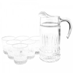 Kann ja klaasid Luminarc Emperor, karastatud klaas, 0.300 l, 7 tk