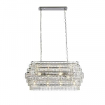 L&uuml;hter rippuv Searchlight Rene, E14, 12 x 60 W, kroom v.