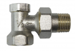Ventiil Invena CZ-51-K15, nurk, 1/2"