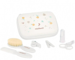 Beebi hoolduskomplekt Miniland 89584, 0 kuud, 6 tk, valge v.