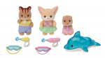 Kujukeste komplekt Sylvanian Families Pool Party Trio 5749, 3 tk, mitmev&auml;rviline