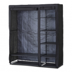 Riidekapp Domoletti L, hall v., 149 cm x 50 cm x 174 cm