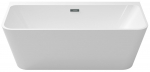 Vann, teisaldatav Besco Varya, 170 cm x 80 cm x 58 cm, ristk&uuml;lik, valge/grafiit