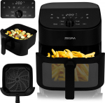 Kuuma&otilde;hufrit&uuml;&uuml;r Zeegma Knapper Chef, must v., 1600 W, 6.5 l
