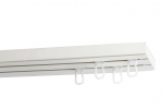 Lae kardina siin, 360 cm, valge v.
