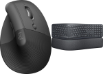 Juhtmevaba klaviatuuri ja hiire komplekt Logitech Lift Graphite + Ergo K860, EN, must v.