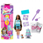 Nukk aksessuaaridega Mattel Barbie Party Unboxed Pet Birthday, 25 cm, sinine v.