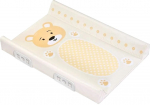 M&auml;hkimismatt Sensillo Safety System Bear, 70 cm x 49 cm, kollane v./beež v.