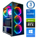 Statsionaarne arvuti Intop Core i7-12700F, DDR4 32 GB, SSD+HDD 500 GB 2 TB, Nvidia GeForce RTX 5060 Ti 8 GB GDDR7, Windows 11 Pro