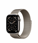 Nutikell Apple Watch Series 11 GPS + Cellular 42mm, natural titaanist korpusega ja natural milanese loop rihmaga - S/M