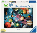 Pusle Ravensburger Planetarium, 50 cm x 70 cm, 500 tk, mitmev&auml;rviline