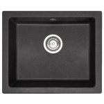 K&ouml;&ouml;givalamu Rea Nels, kivimass/graniit, 56 cm x 46.5 cm x 20 cm, must