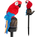 Maasse torgatav p&auml;ikesepaneeliga valgusti Parrot, -, sinine/must/punane