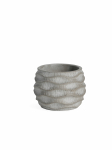 Lillepott Domoletti BTP016A, tsement, &Oslash; 13 cm, hall v.