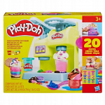 Plastiliini komplekt, koos tarvikutega Hasbro Play-Doh Rainbow Shimmer Cafe, mitmev&auml;rviline, 794 g