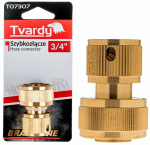 Vooliku &uuml;hendus Tvardy Brass Line, 0.75 "