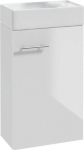 Vannitoakapp valamuga Smarty 50 1D, valge v., 23 cm x 50 cm x 60 cm