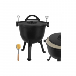 Katel Kaminer 18923, malm, 35 cm, 10 l, must v.