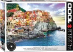 Pusle Eurographics Manarola, Cinque-Terre Mediterranean Oasis, Italy 6000-0786, 67.6 cm x 48.9 cm, 1000 tk, mitmev&auml;rviline