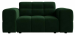Tugitool Cosmopolitan Design Chicago Bluvel 78, pudeli roheline v., 102 cm x 132 cm x 78 cm