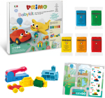 Plastiliini komplekt, koos tarvikutega Primo City, mitmev&auml;rviline