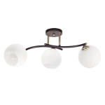 Valgusti lagi Candellux Lighting Calmo 33-51806, E27, 3 x 40 W, valge v. / must v.