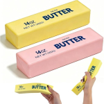 Sensoorne pigistatav m&auml;nguasi Squishy Slow Rising Butter XXL, 6 cm, (v&auml;rv/disain valitakse juhuslikult)