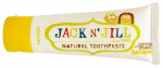 Hambapasta Jack N' Jill Natural Bananas, banaani maitse, 50 g